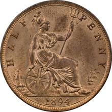 Halfpenny 1894   