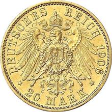 20 Mark 1906 A   "Hesse"