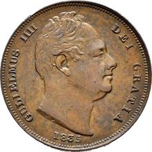 Farthing 1835   WW