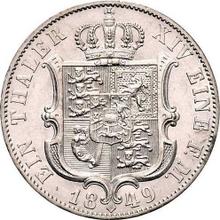 Thaler 1849  B 