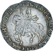 Halfcrown no date (no-date-1649)    "Fifth type of horseman"