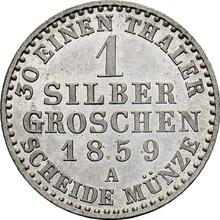 Silber Groschen 1859 A  