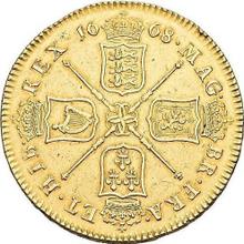 Five guineas 1668    "First laureated bust"