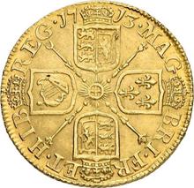 Guinea 1713    "Third draped bust"
