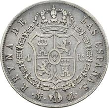 4 Reales 1848 M CL 