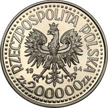 200000 złotych 1994 MW  ET "Zygmunt I Stary" (Próba)
