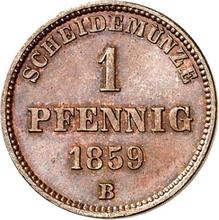 1 Pfennig 1859 B   (Birkenfeld)