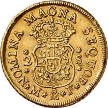 2 Escudos 1748 Mo MF 