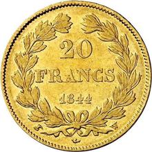 20 Francs 1844 W  