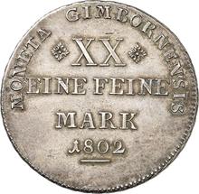 1/2 Thaler 1802   