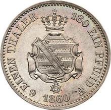 1/6 Thaler 1860  B 