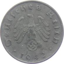 10 Reichspfennig 1942 D  