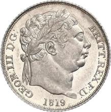 Sixpence 1819   
