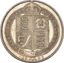 1 szeląg 1891   JEB "Duży portret jubileuszowy"