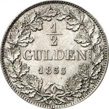 1/2 Gulden 1855   