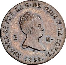 2 Maravedís 1838 J  