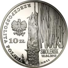 10 Zlotych 2011 MW   "Tragödie von Smolensk"