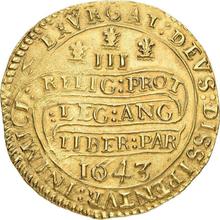 3 Unite (Triple unite) 1643    "Large portrait"