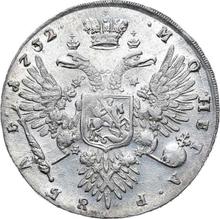 Rouble 1732    "The corsage is parallel to the circumference"