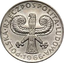 10 Zlotych 1966 MW   "Sigismundssäule"