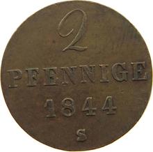 2 Pfennig 1844  S 