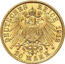 20 Mark 1912 A   "Prussia"