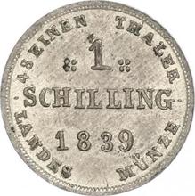 Shilling 1839   
