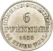 6 Pfennig 1855  B 