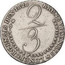 2/3 Thaler 1828 C  