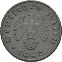 5 Reichspfennig 1940 E  