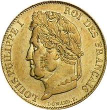 20 Francs 1832 W  