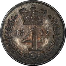 4 Pence (1 grote) 1845   