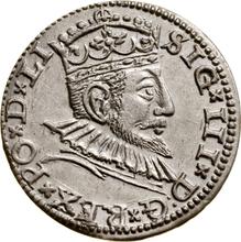 3 Groszy (Trojak) 1591    "Riga"