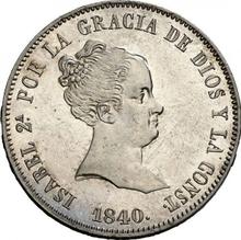 10 Reales 1840 M DG 