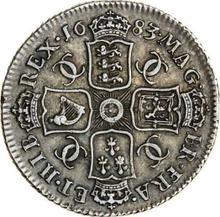 Shilling 1683    "Fourth laureate bust"