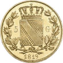 5 Gulden 1819   