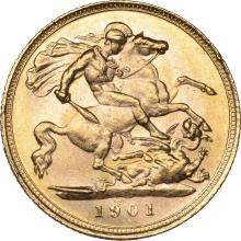 Half Sovereign 1901   TB "St. George"