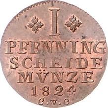 1 Pfennig 1824  CvC 