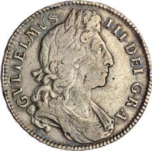 Halfcrown 1701    "New large shields"