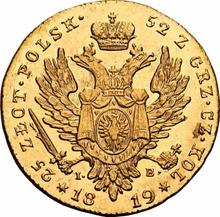 25 Zlotych 1819  IB  "Großer Kopf"