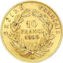 10 Francs 1860 BB  
