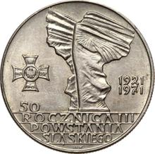 10 злотых 1971 MW  WK "50 лет III Силезскому восстанию"