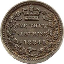 Third Farthing 1884   