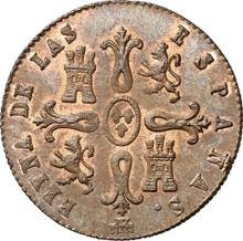 8 Maravedís 1846    "Denomination on obverse"