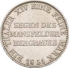 Thaler 1851 A   "Mining"