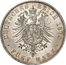 5 Mark 1875 G   "Baden"