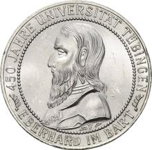 5 Reichsmark 1927 F   "Tubingen University"