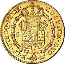 2 Escudos 1812 M IJ 