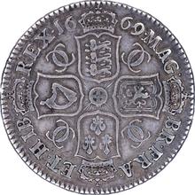 Halfcrown 1669    "Third laureate bust"