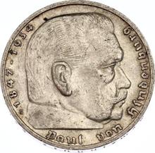5 Reichsmark 1938 G  